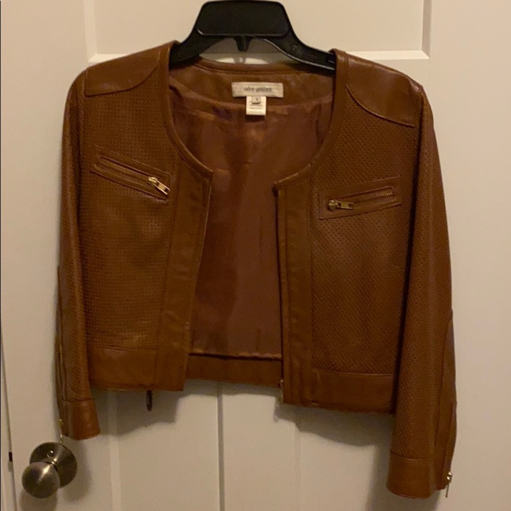 Leather jacket